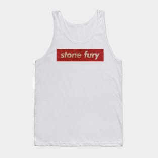 Stone Fury - SIMPLE RED VINTAGE Tank Top